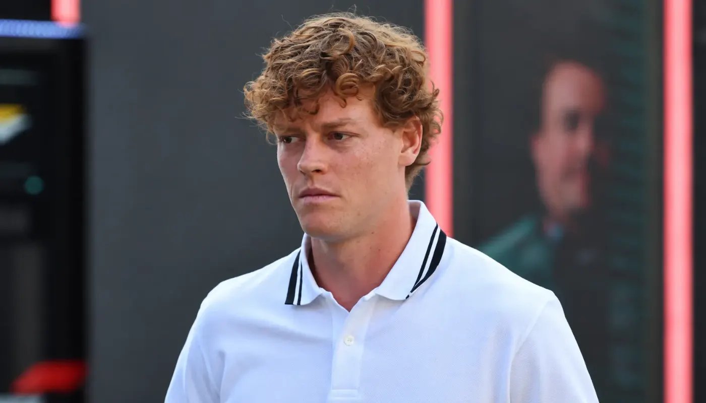 Jannik Sinner perplejo
