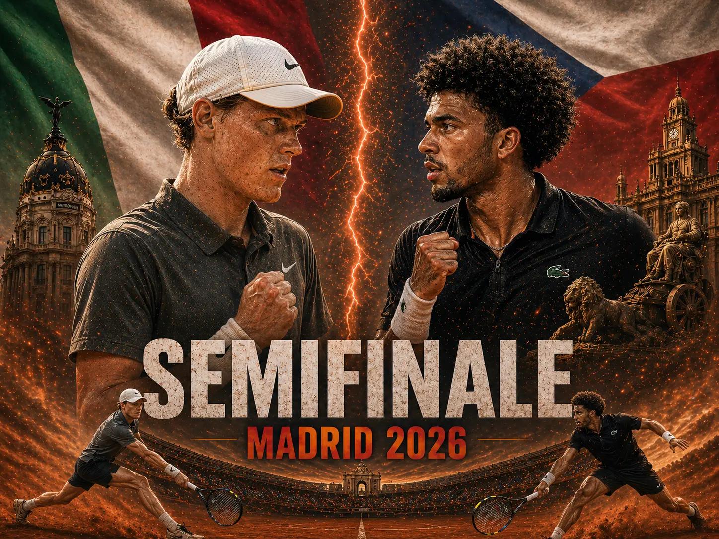 Sinner Fils Semifinal Madrid