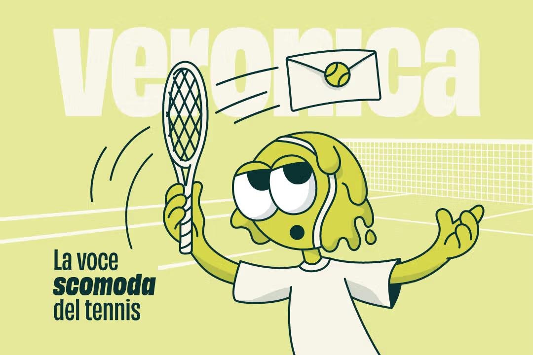 Veronica - la voce scomoda del Tennis, la newsletter editoriale di Ace Cream!