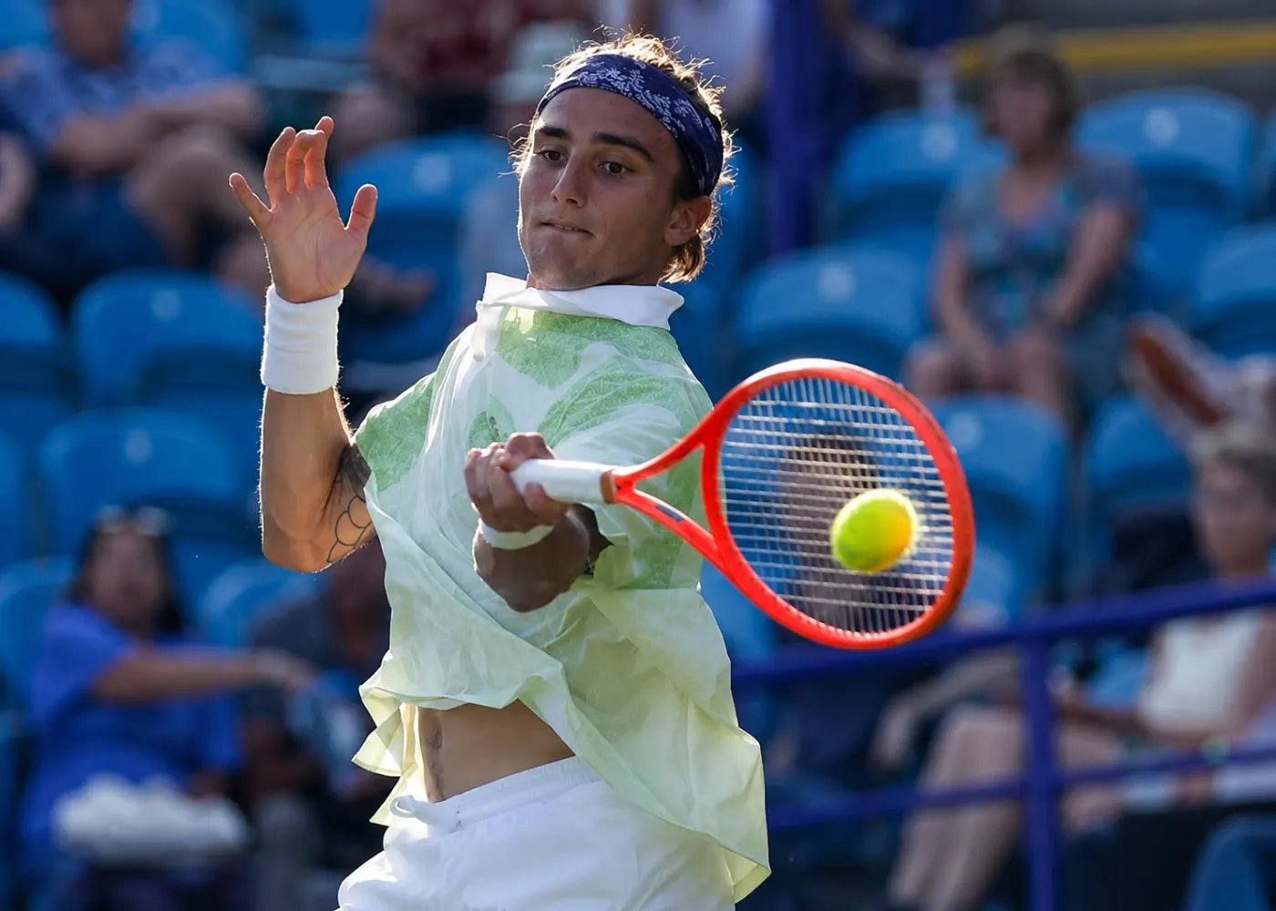 Bellucci Advances in Cincinnati: Svajda Beaten in Double Tie-Break