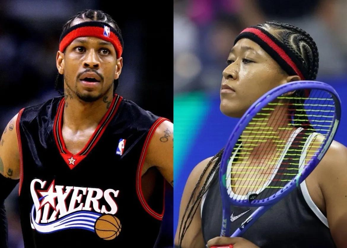 Osaka wears Iverson