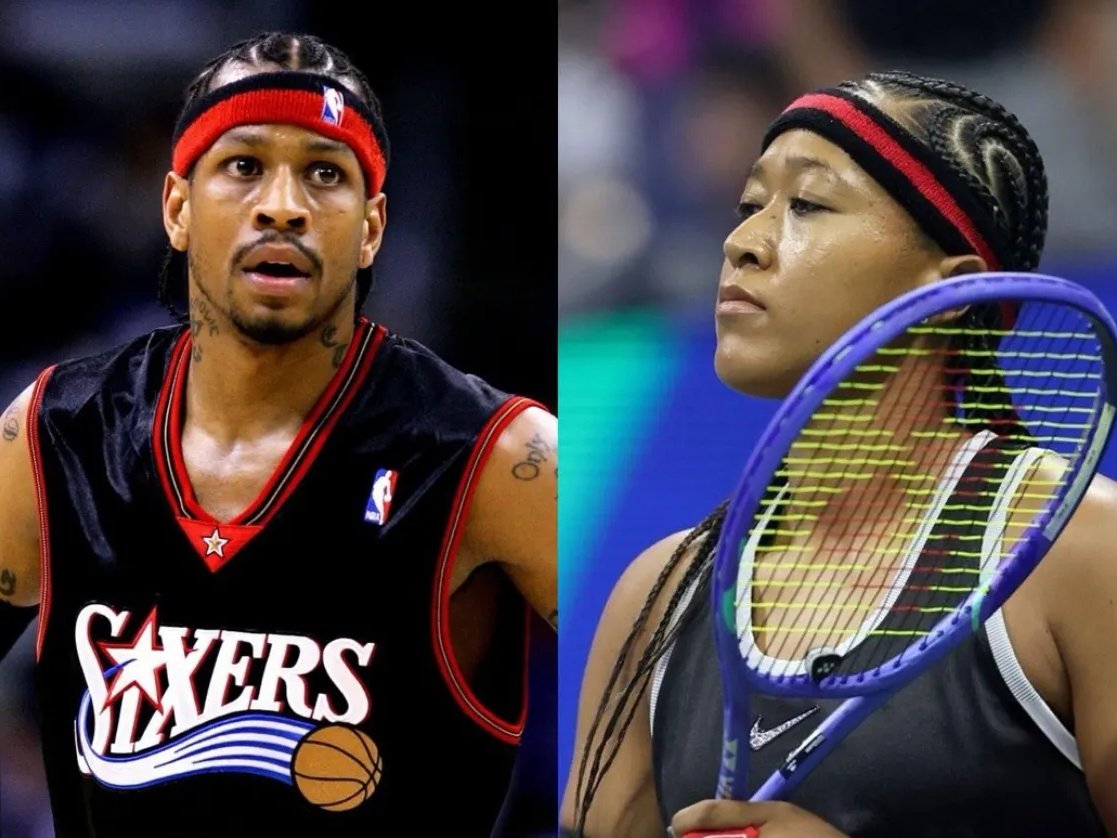 Osaka wears Iverson