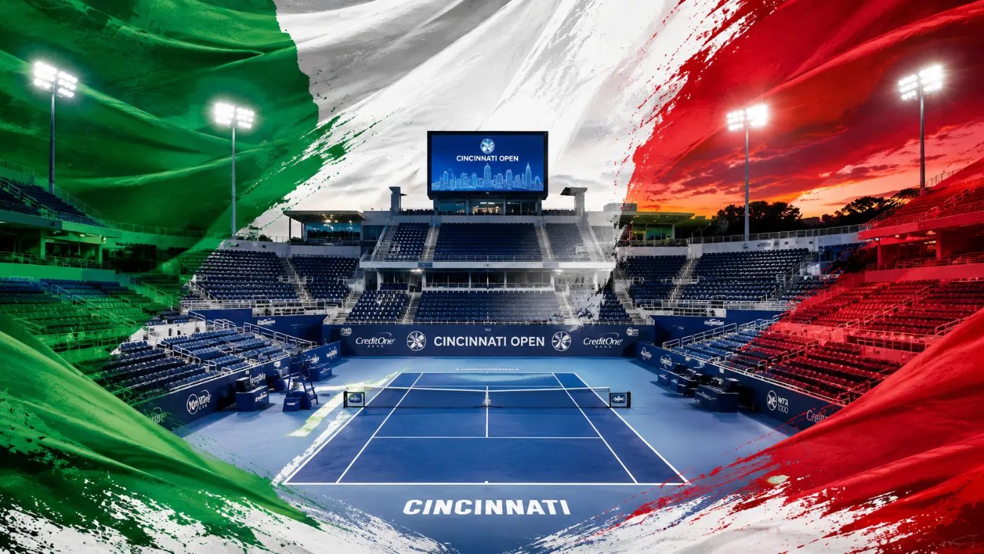 Cincinnati 2026: Warum Cobolli die beste Auslosung unter den sieben Italienern hat