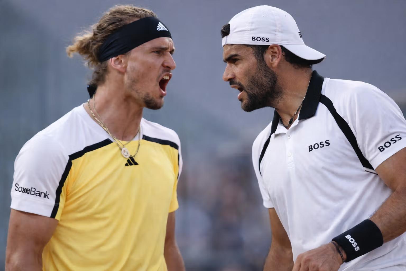 Berrettini und Zverev beim BNP Paribas Open in Indian Wells