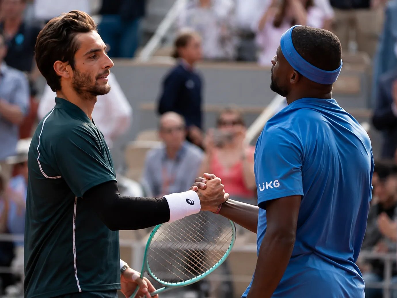 Musetti-Tiafoe: how much time a one-handed backhand needs
