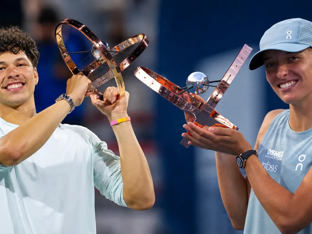Shelton y Swiatek, campeones en Canadá: ahora Cincinnati