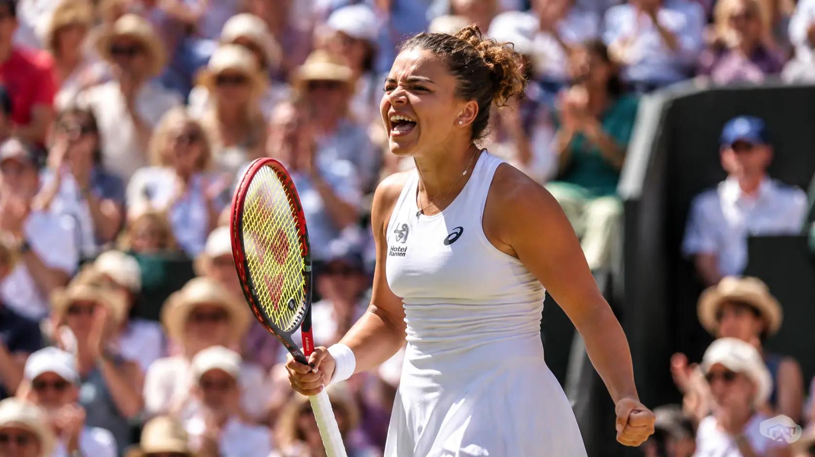 Paolini-Kostyuk in Wimbledon: das Viertelfinale entscheidet sich am zweiten Aufschlag