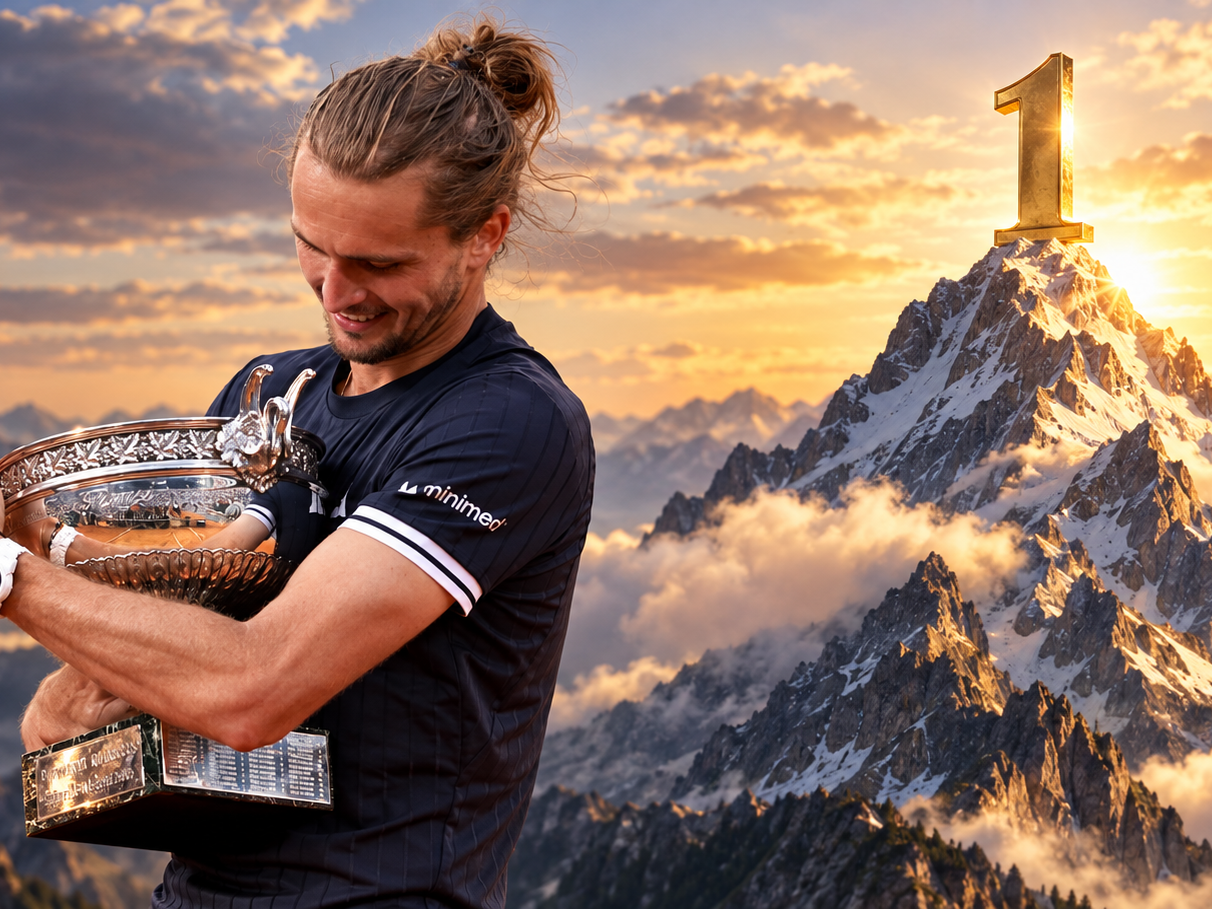 Zverev alcanza la cima del ranking ATP