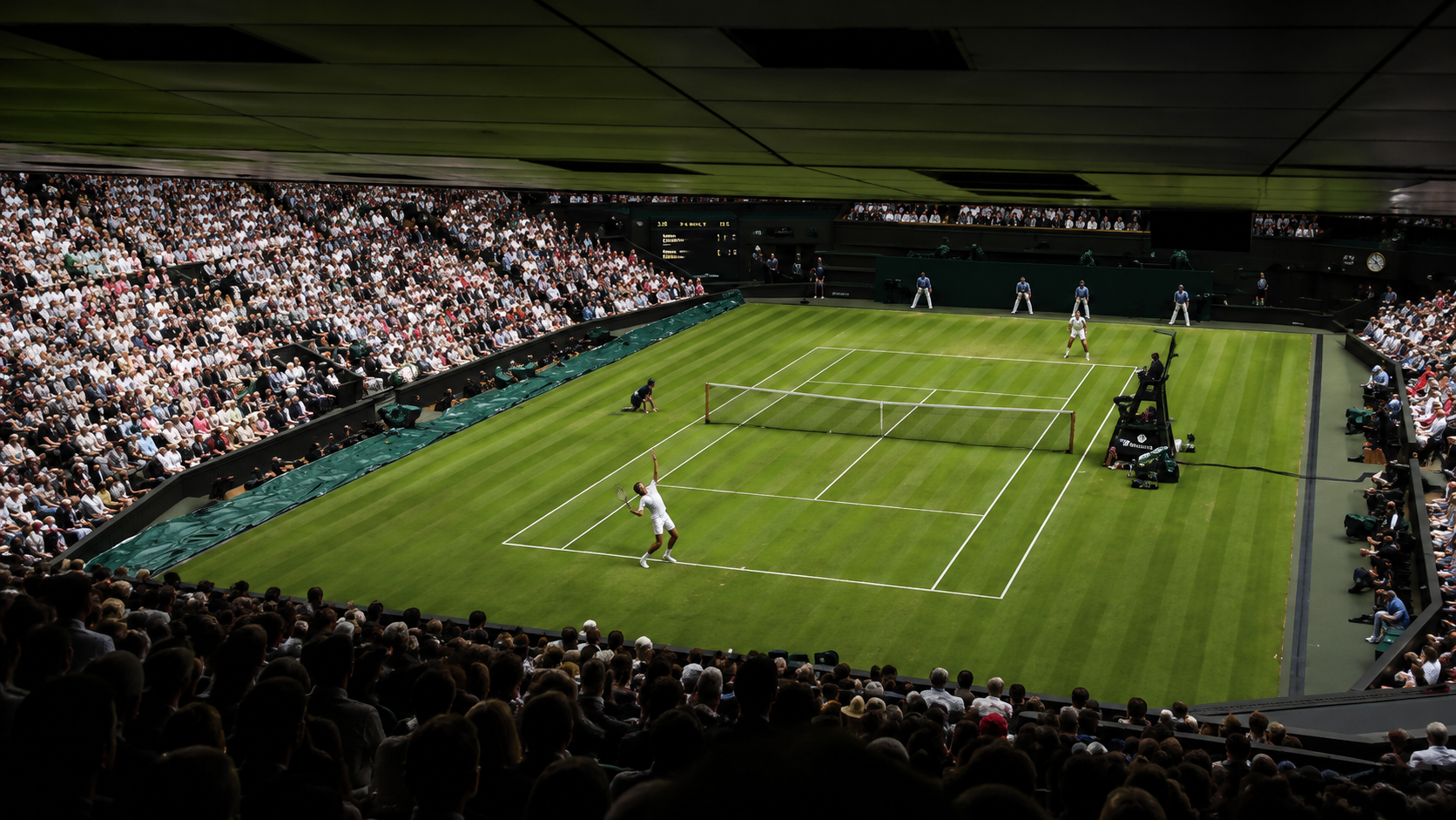 Warum Wimbledon um Punkt 23 Uhr Schluss macht