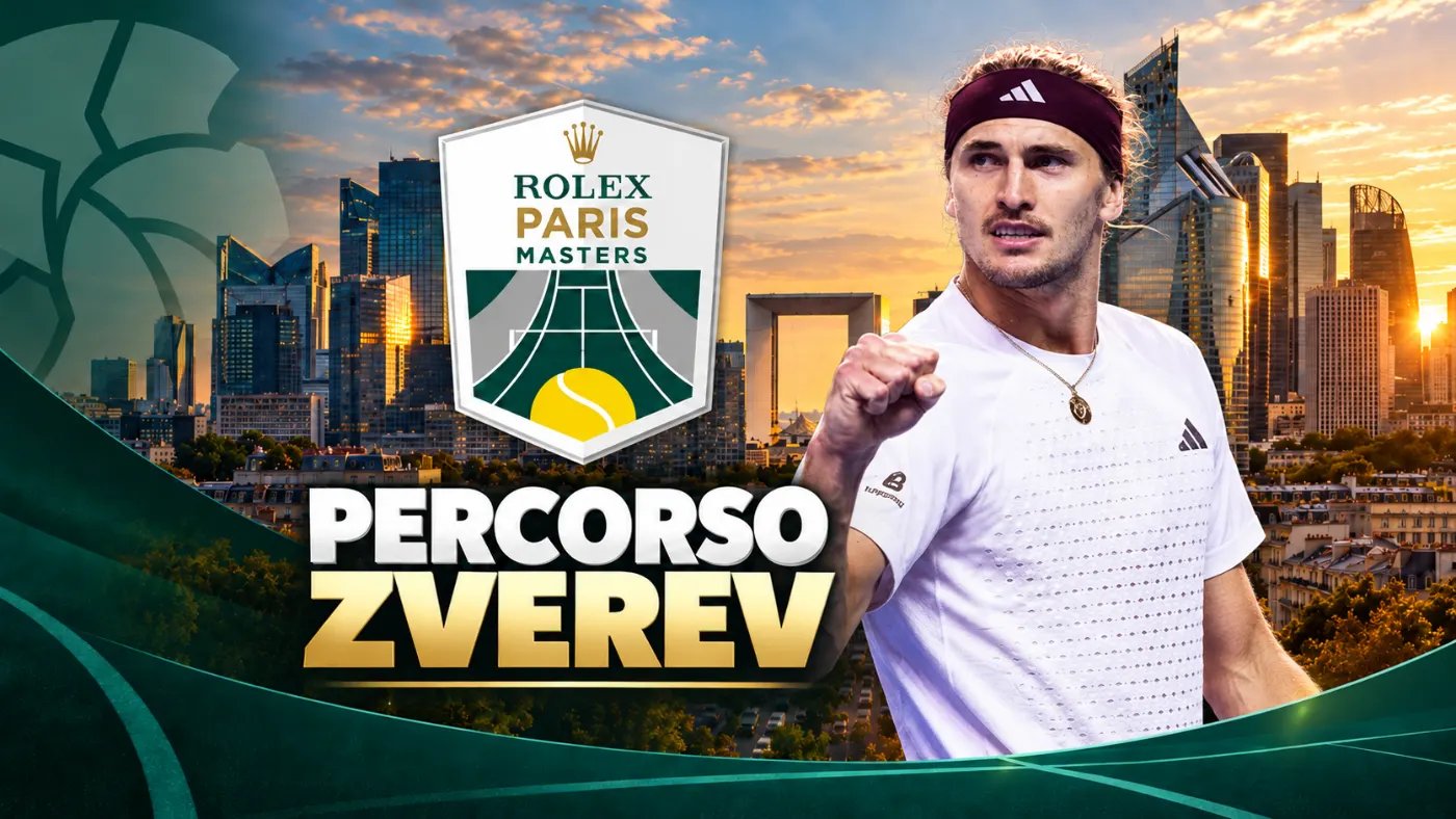 Zverev en París: el camino