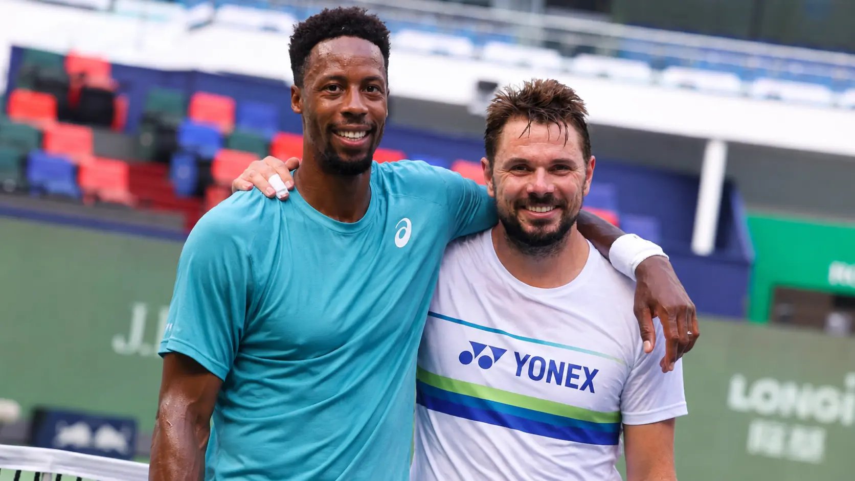 Wawrinka und Monfils, das letzte Mal in Paris