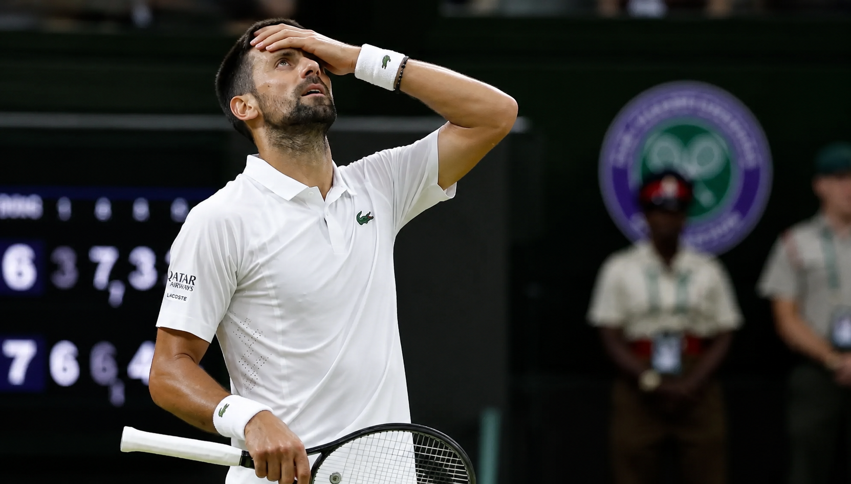 Djokovic in Wimbledon bestraft: 5.600 Pfund fuer obszoene Sprache