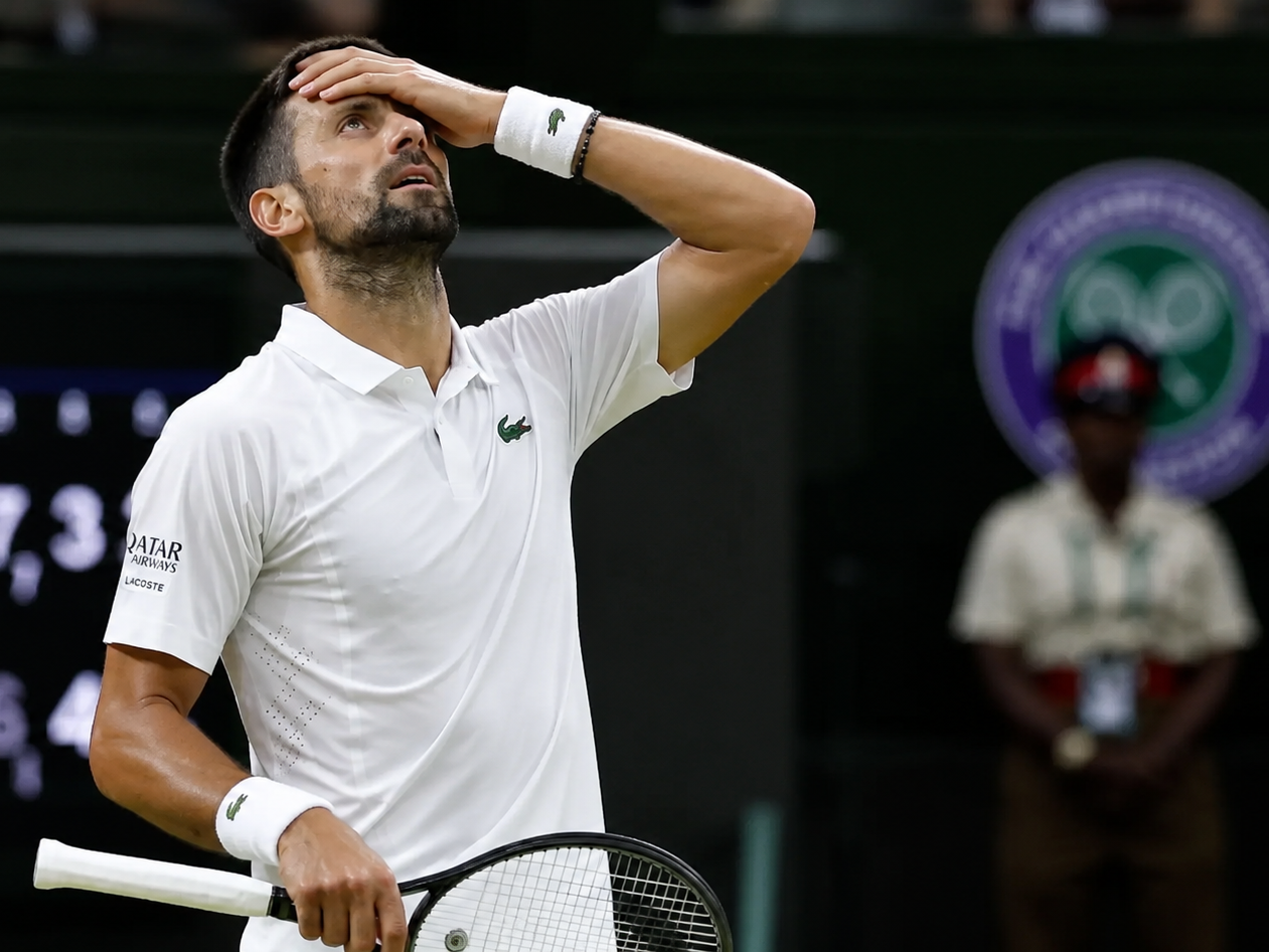Djokovic in Wimbledon bestraft: 5.600 Pfund fuer obszoene Sprache