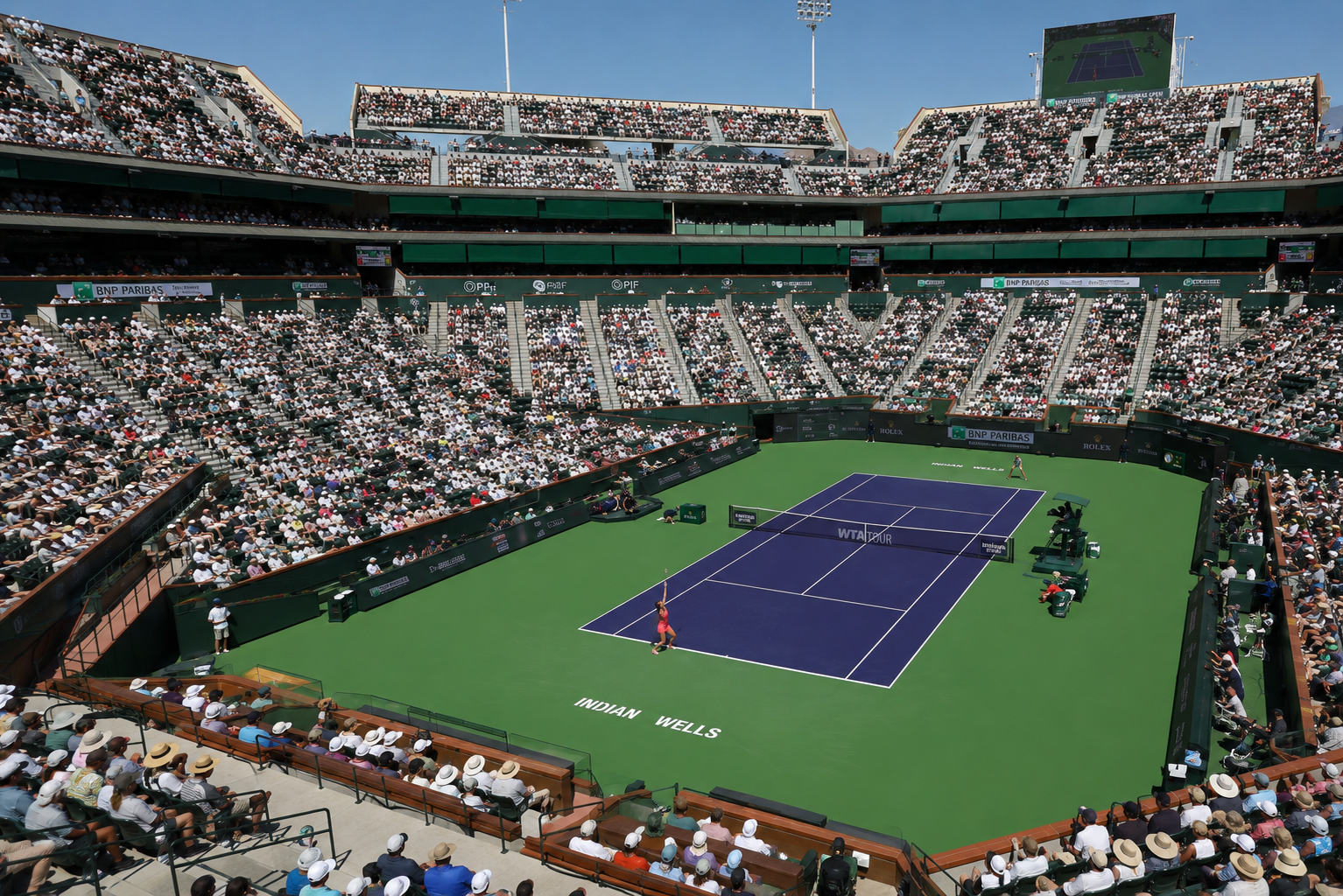 Wta Finals lascia Riyadh: nel 2026 torna a Indian Wells