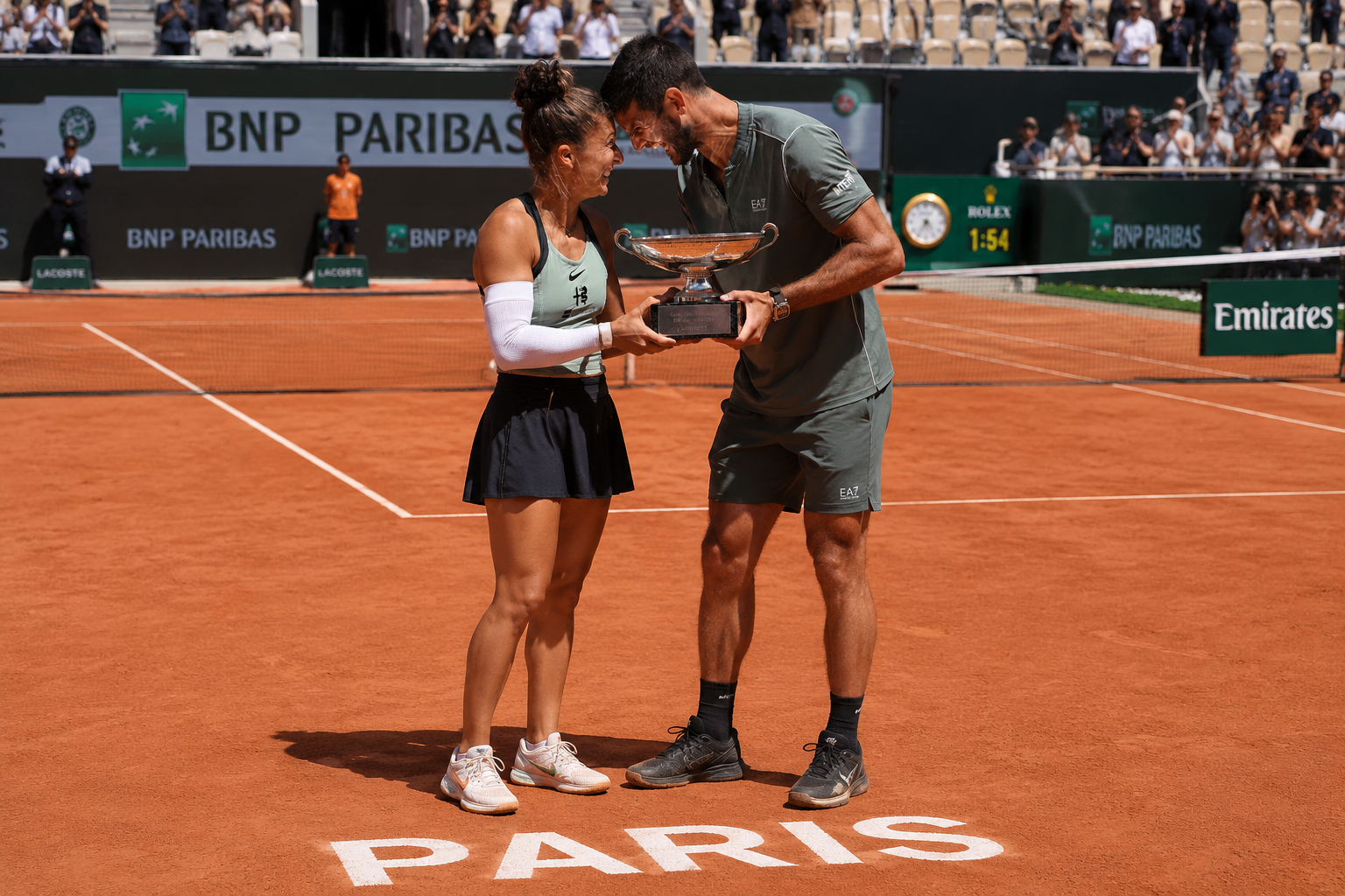 Errani And Vavassori Champions Again: Mixed Doubles Double At Roland Garros