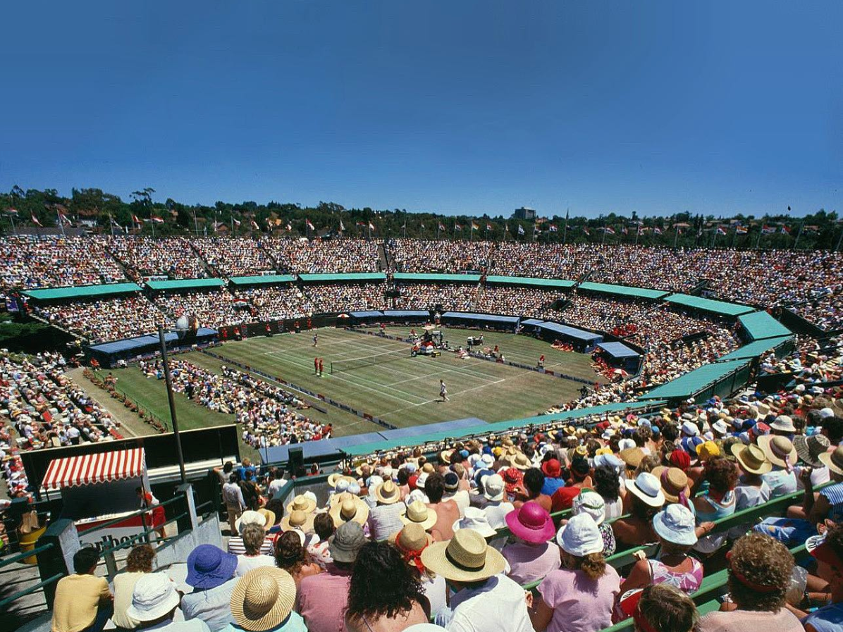 Australian Open su erba