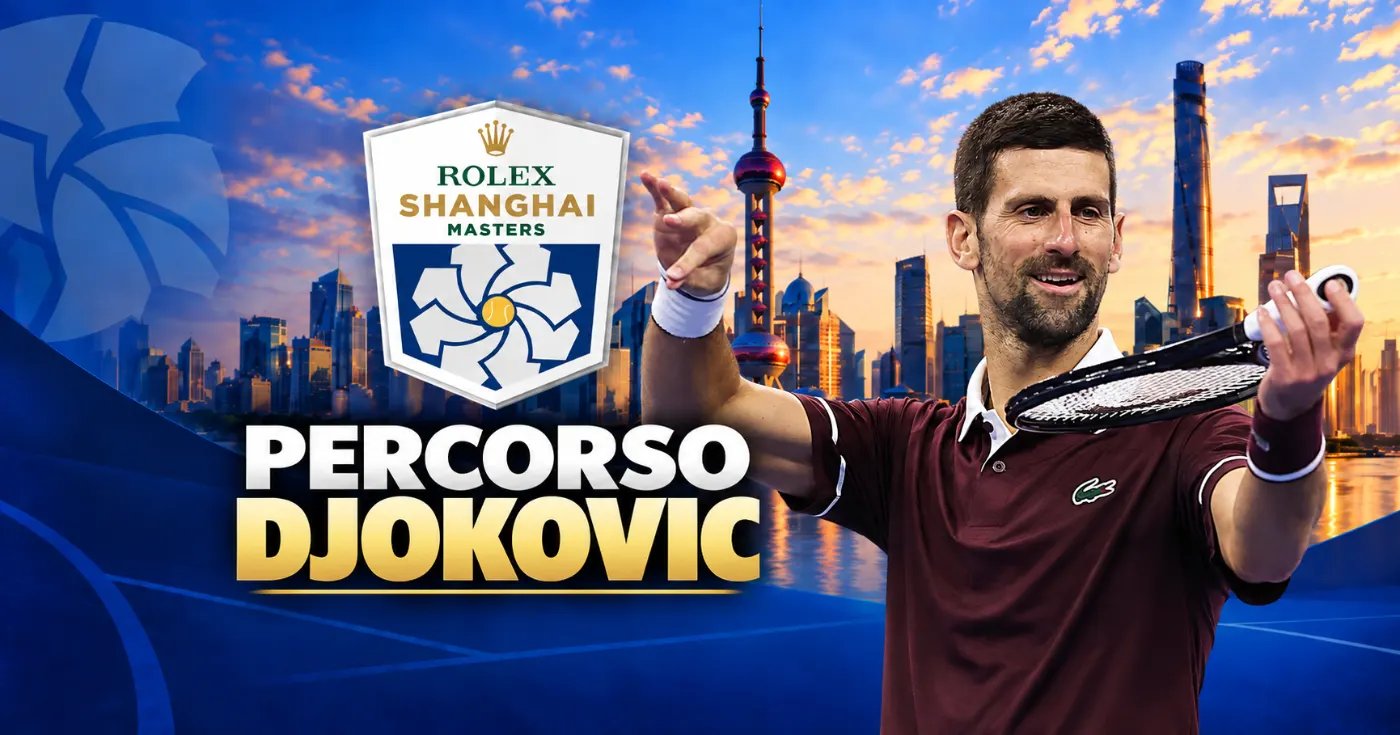 Djokovic en el Masters 1000 de Shanghai