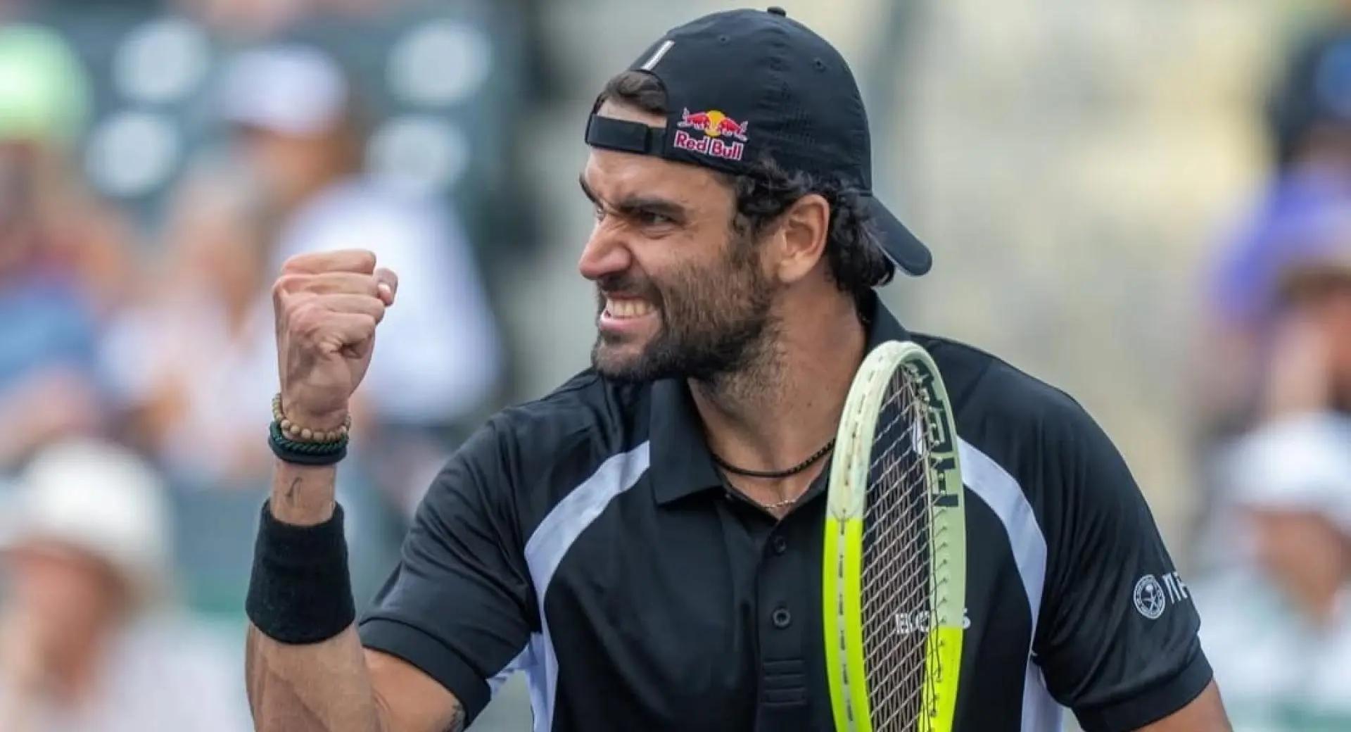 Matteo Berrettini won against Bublik 