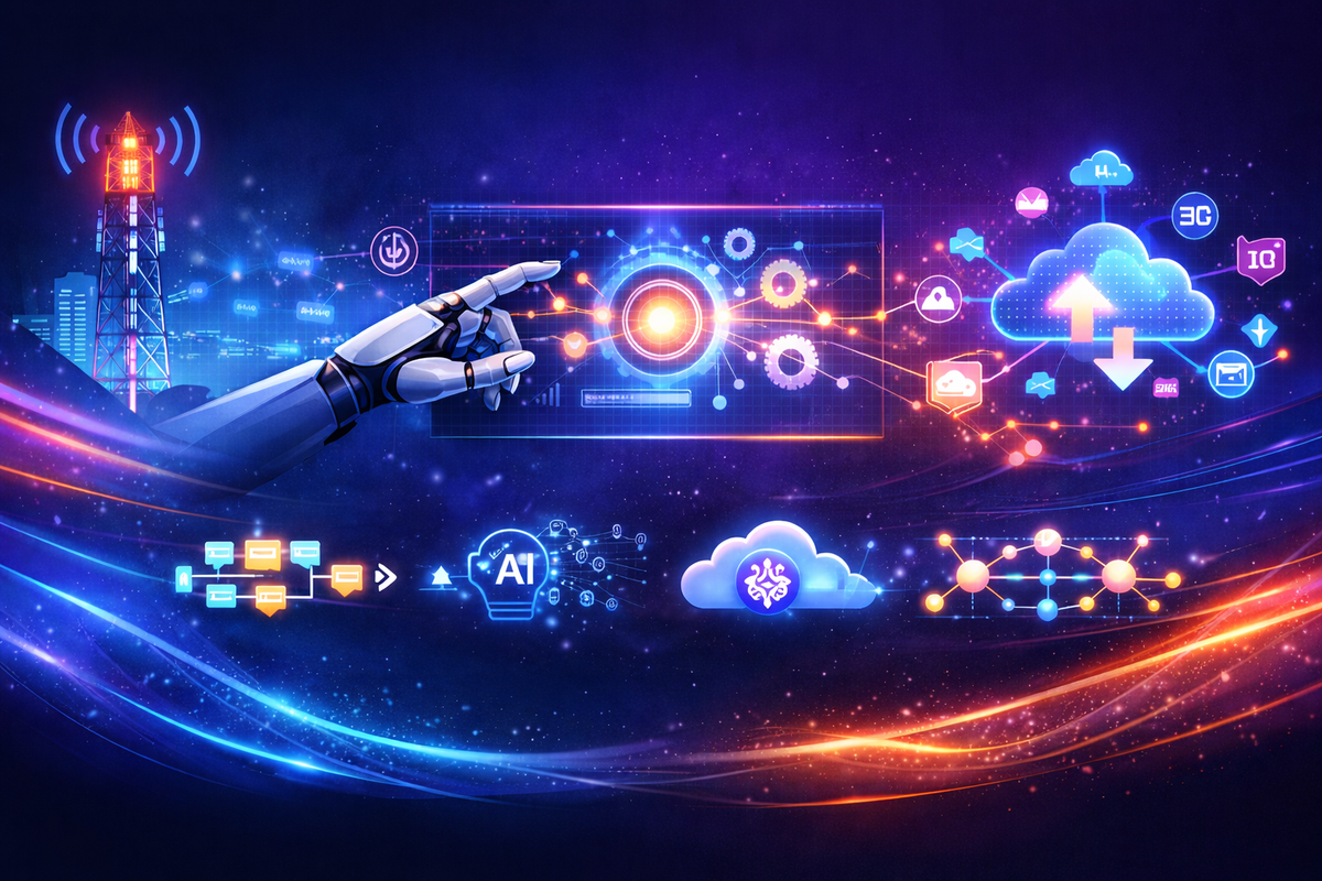 Telecom network automation and orchestration tools