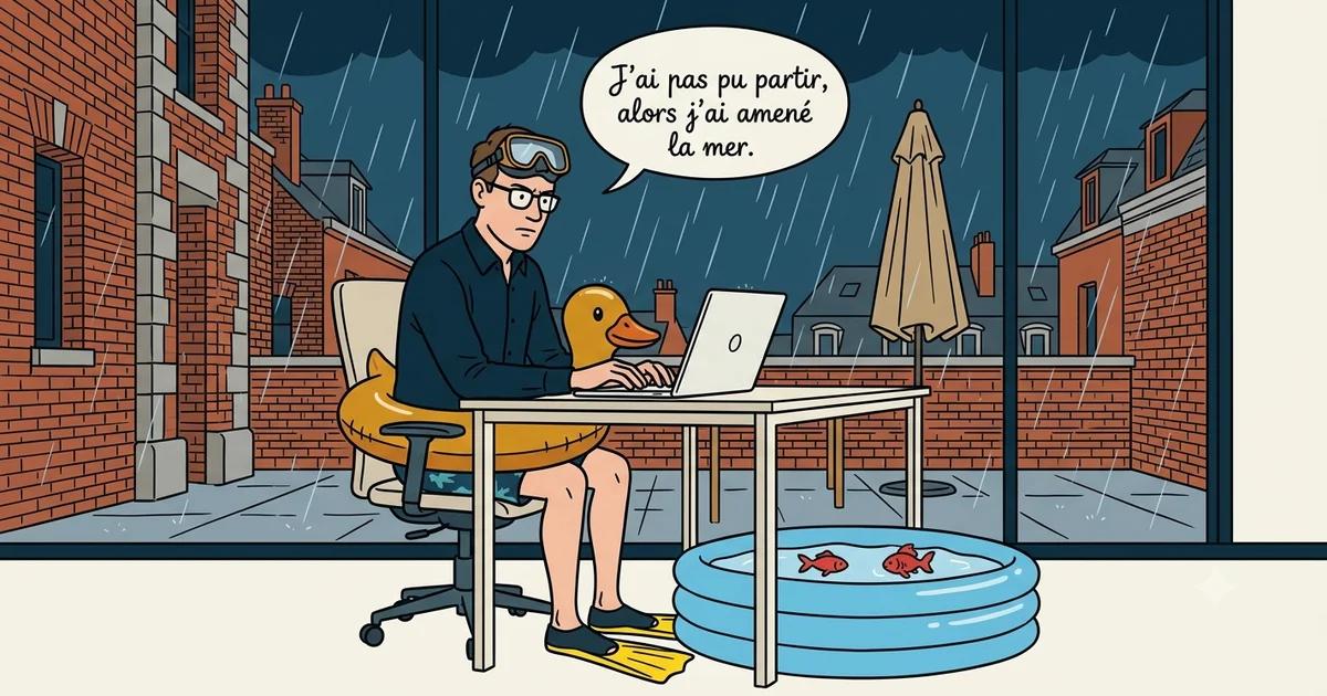 Coworking et vacances d'été : pourquoi travailler à Lille quand tout le monde est à la plage