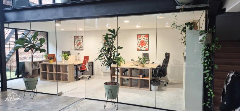 Espace de travail collaboratif au coworking laBarak