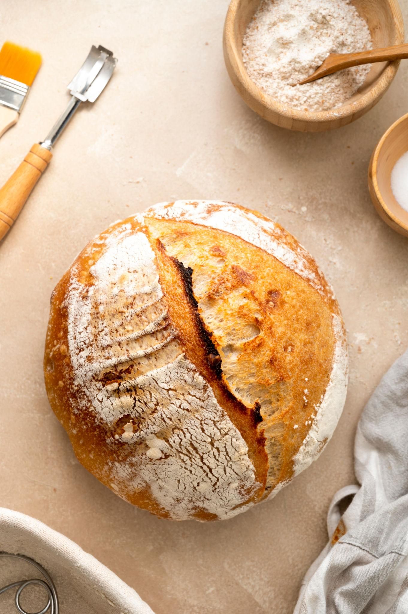 artisan sourdough loaf