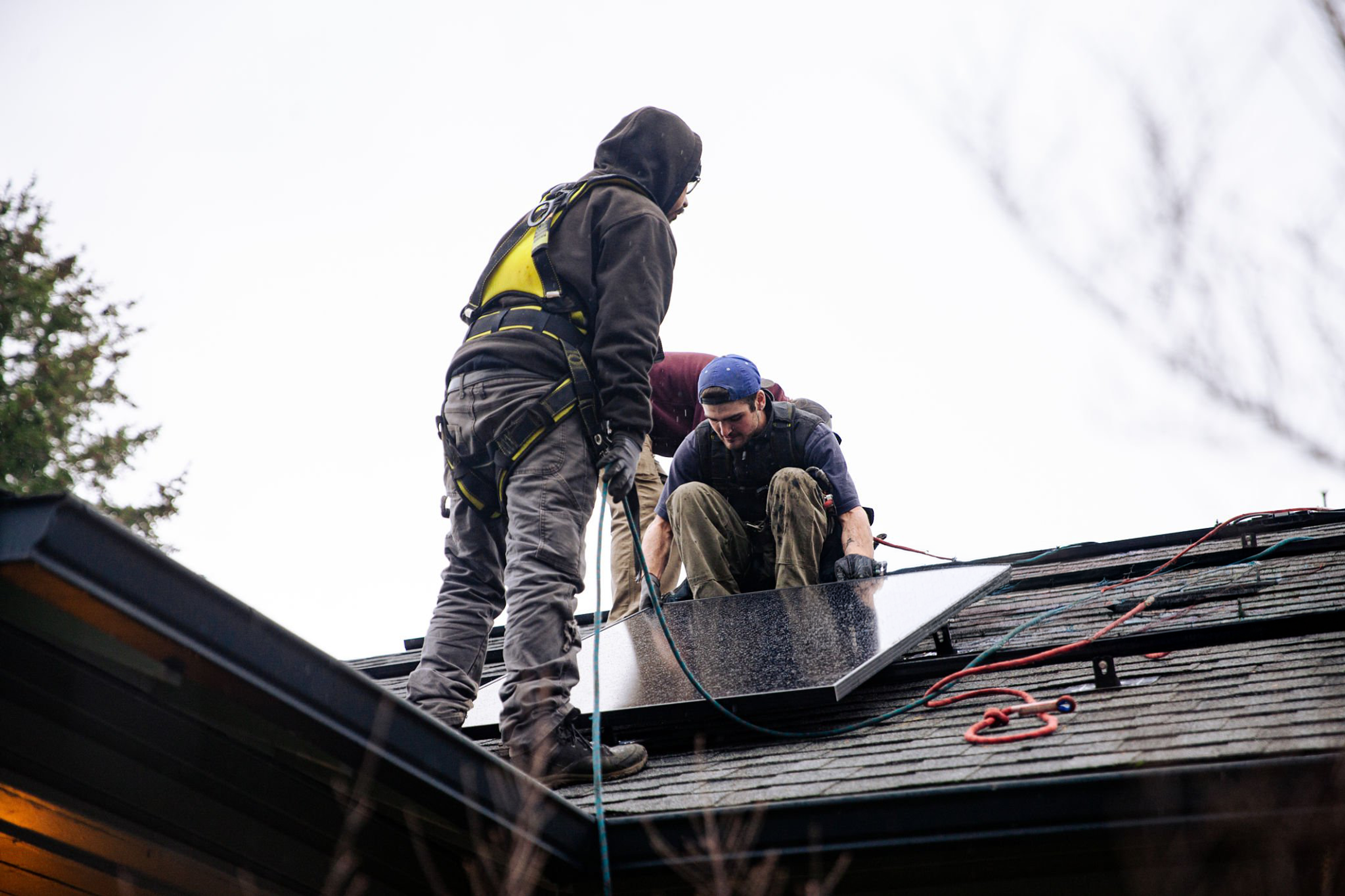 Solar panel installation in London by Firefly Solar