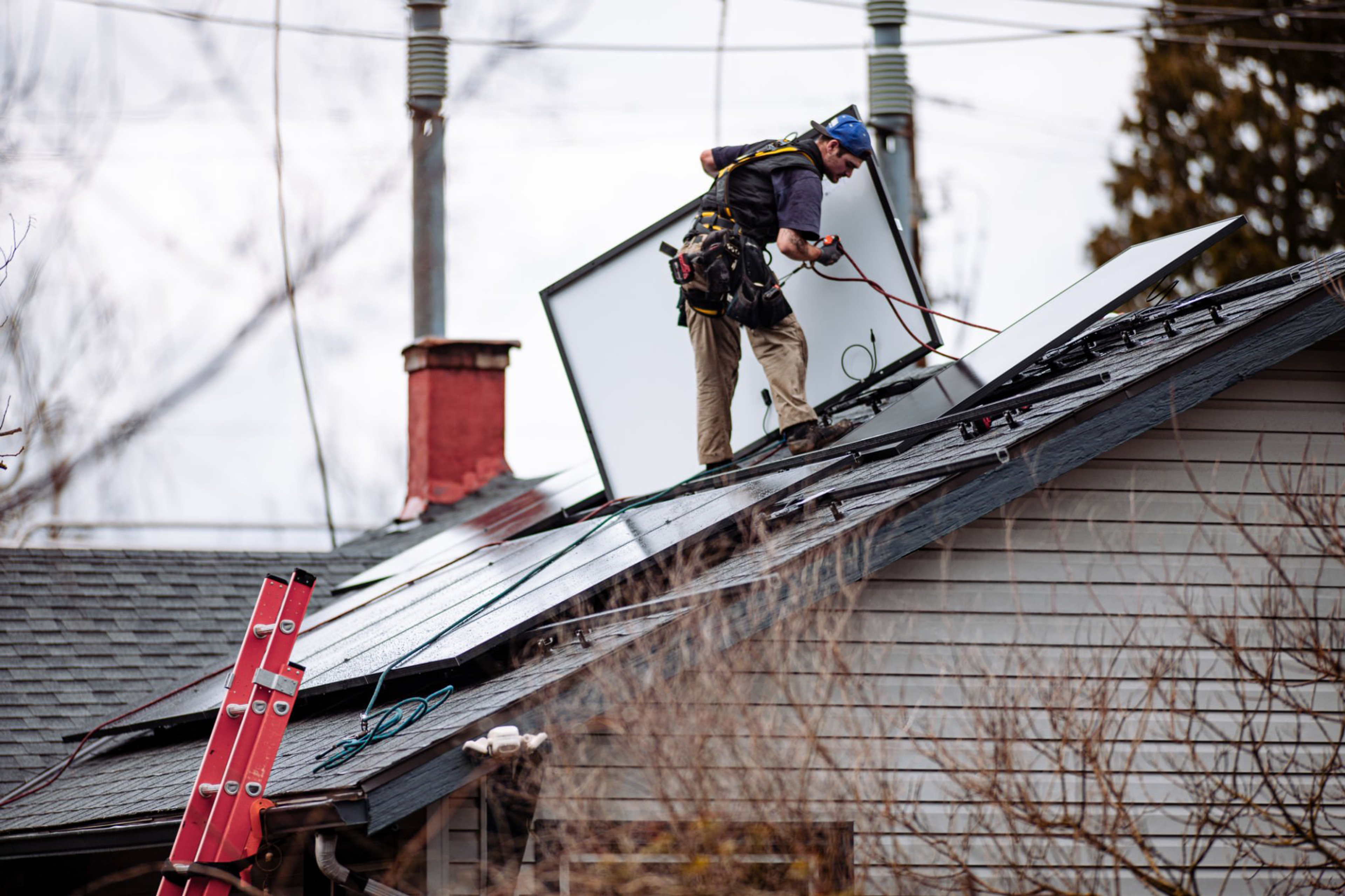 Solar panel installation in Kamloops by Firefly Solar