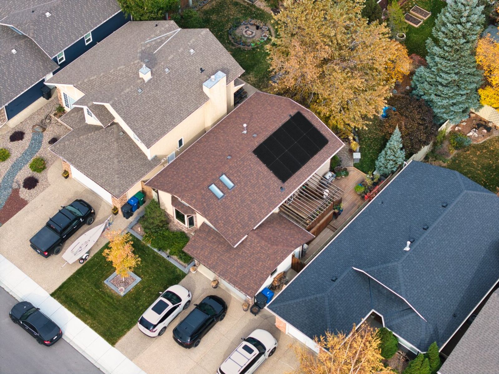 5 kW solar installation in Lethbridge, AB
