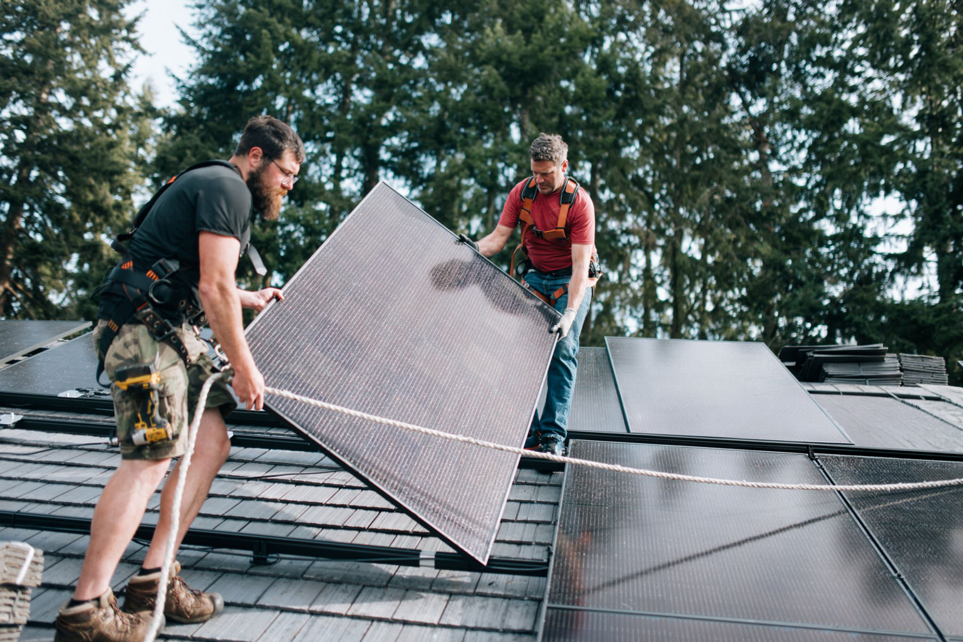 Solar panel installation in Lethbridge by Firefly Solar