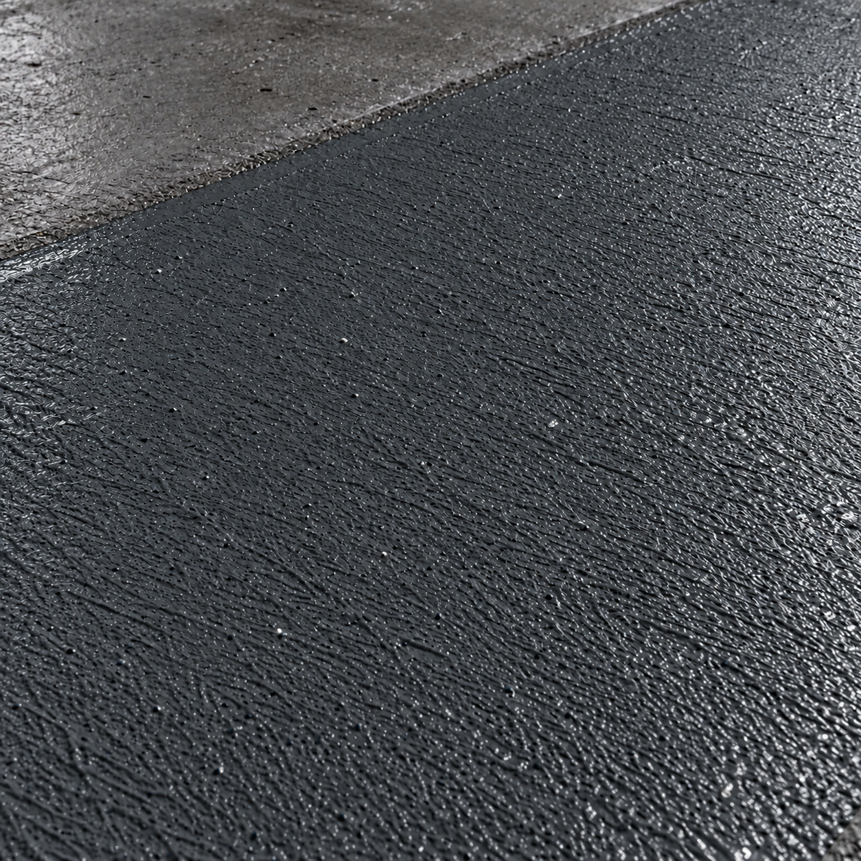 Superficie RESGRIP applicata RAL 7016