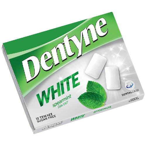 Dentyne White Τσίχλα Spearmint 16,8gr