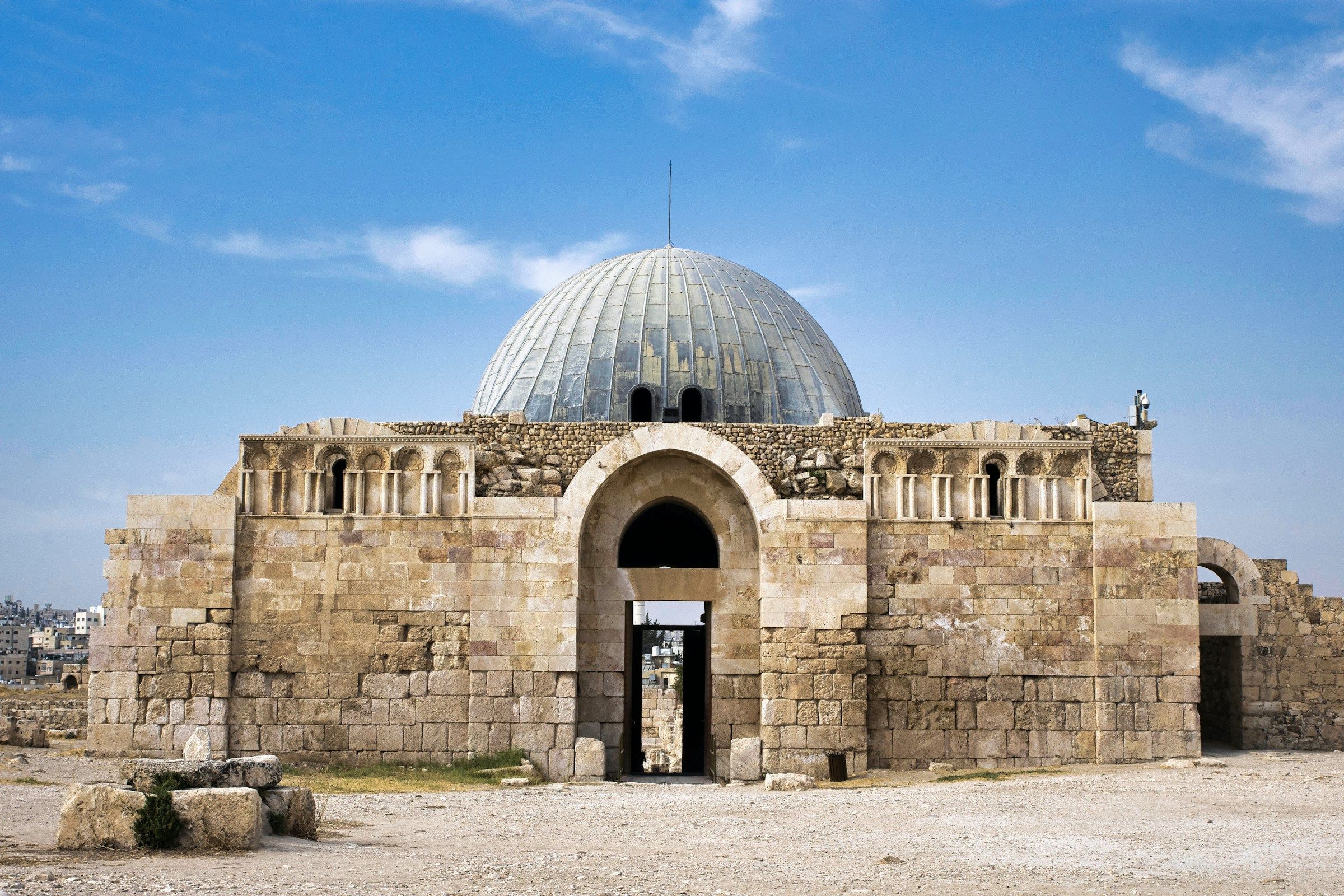 The Amman Citadel with the Umayyad Palace