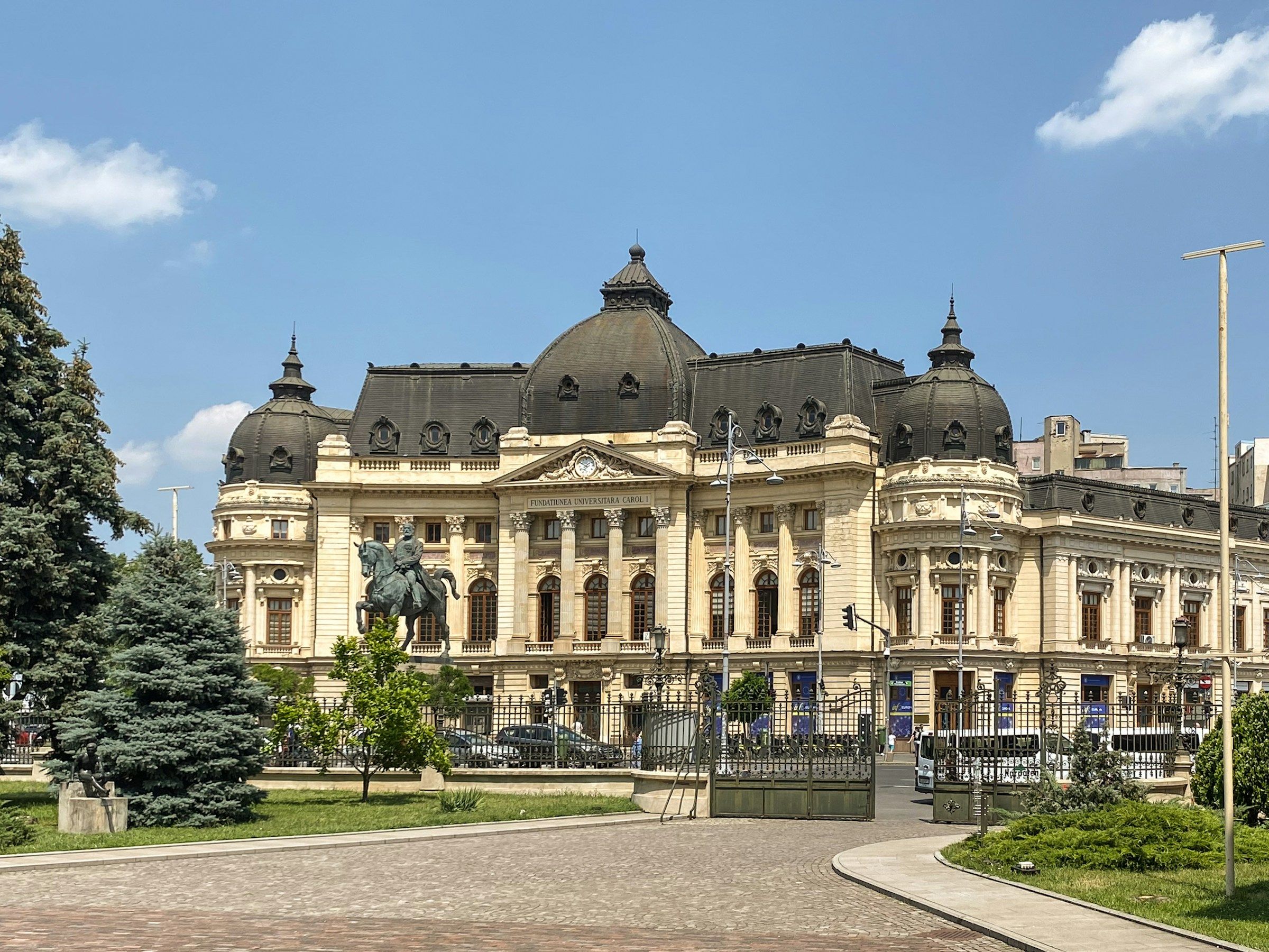 The Central University Library in Bucharest
