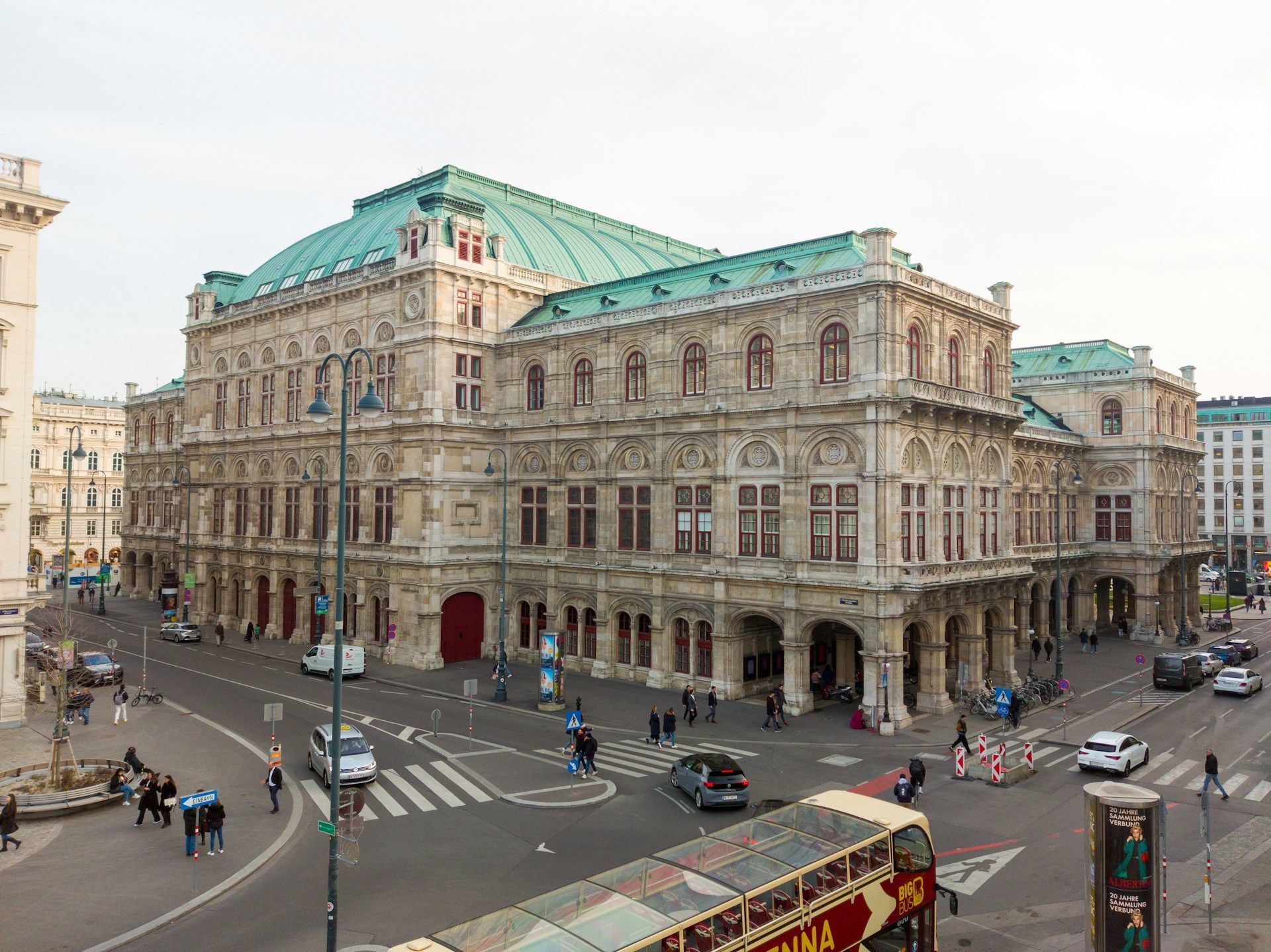 The Vienna State Opera on the Ringstrasse