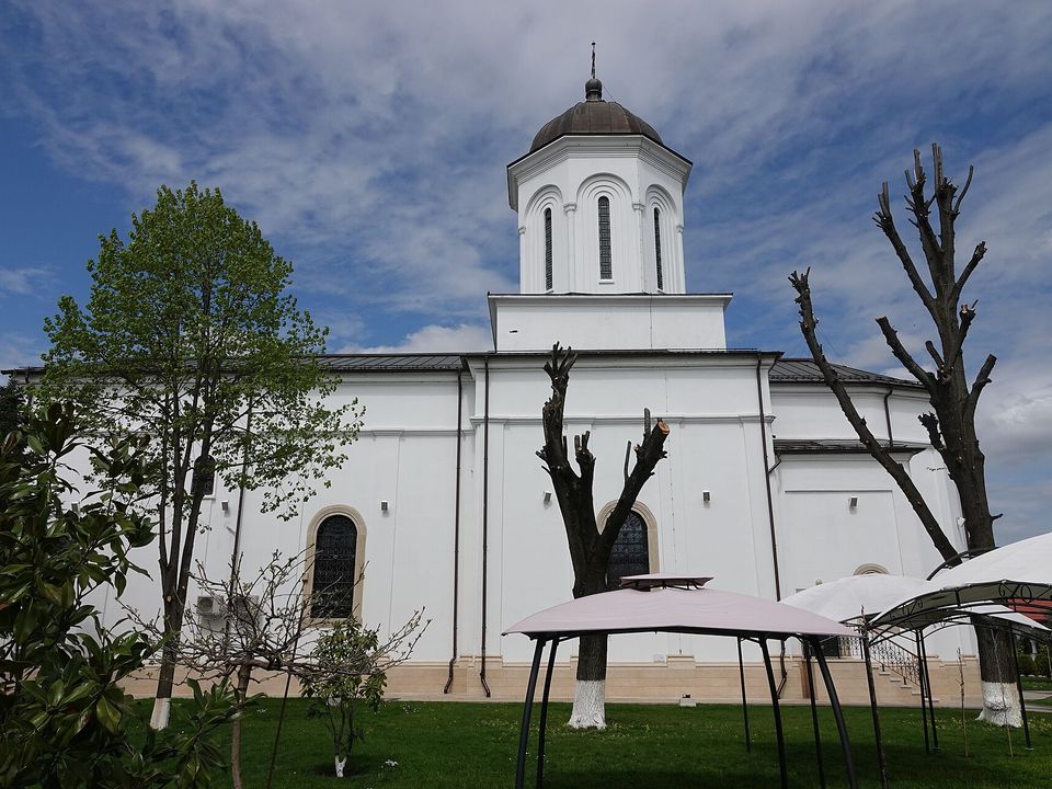 The main church of Ghighiu Monastery