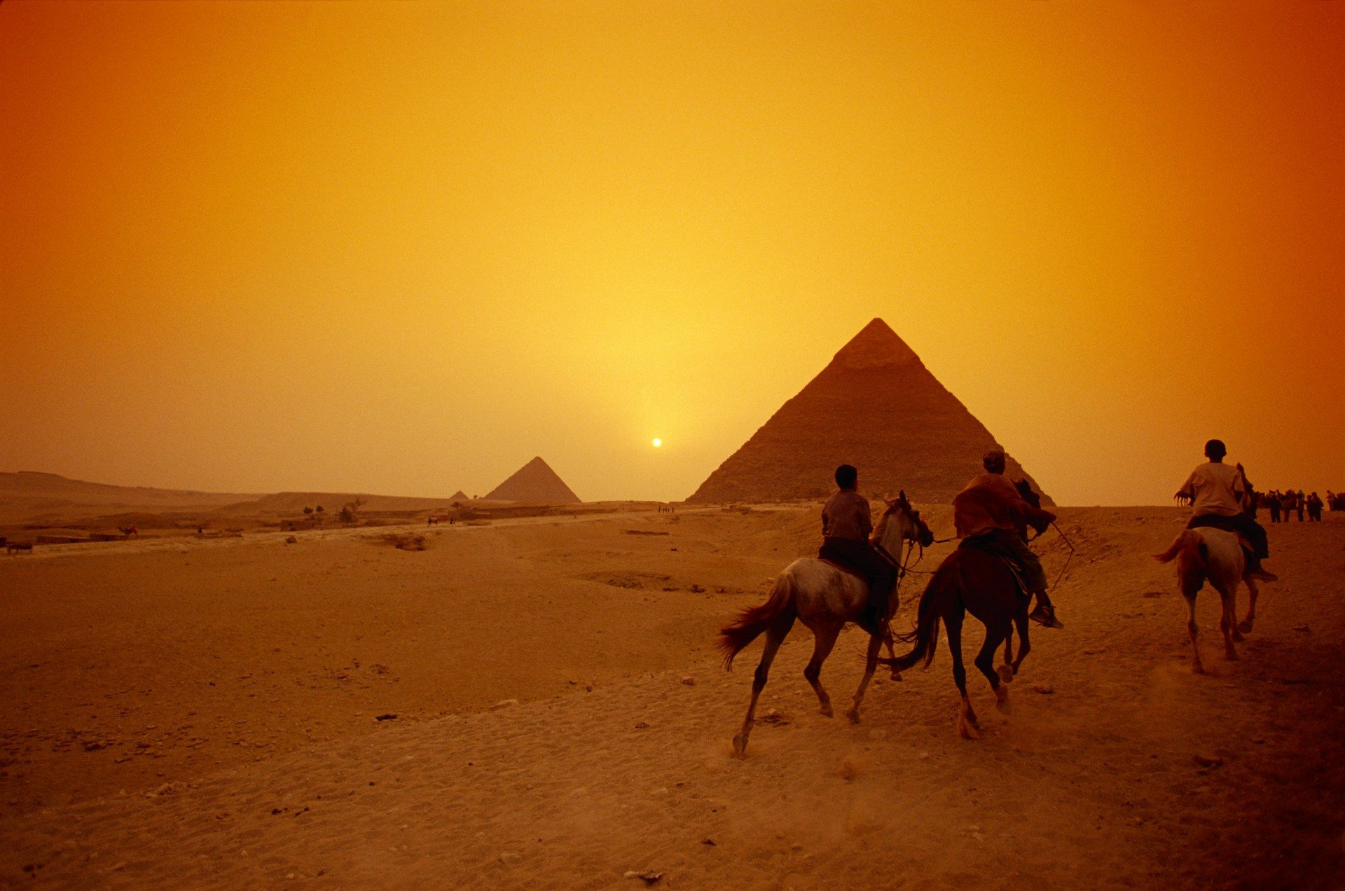 The Pyramids of Giza, Egypt