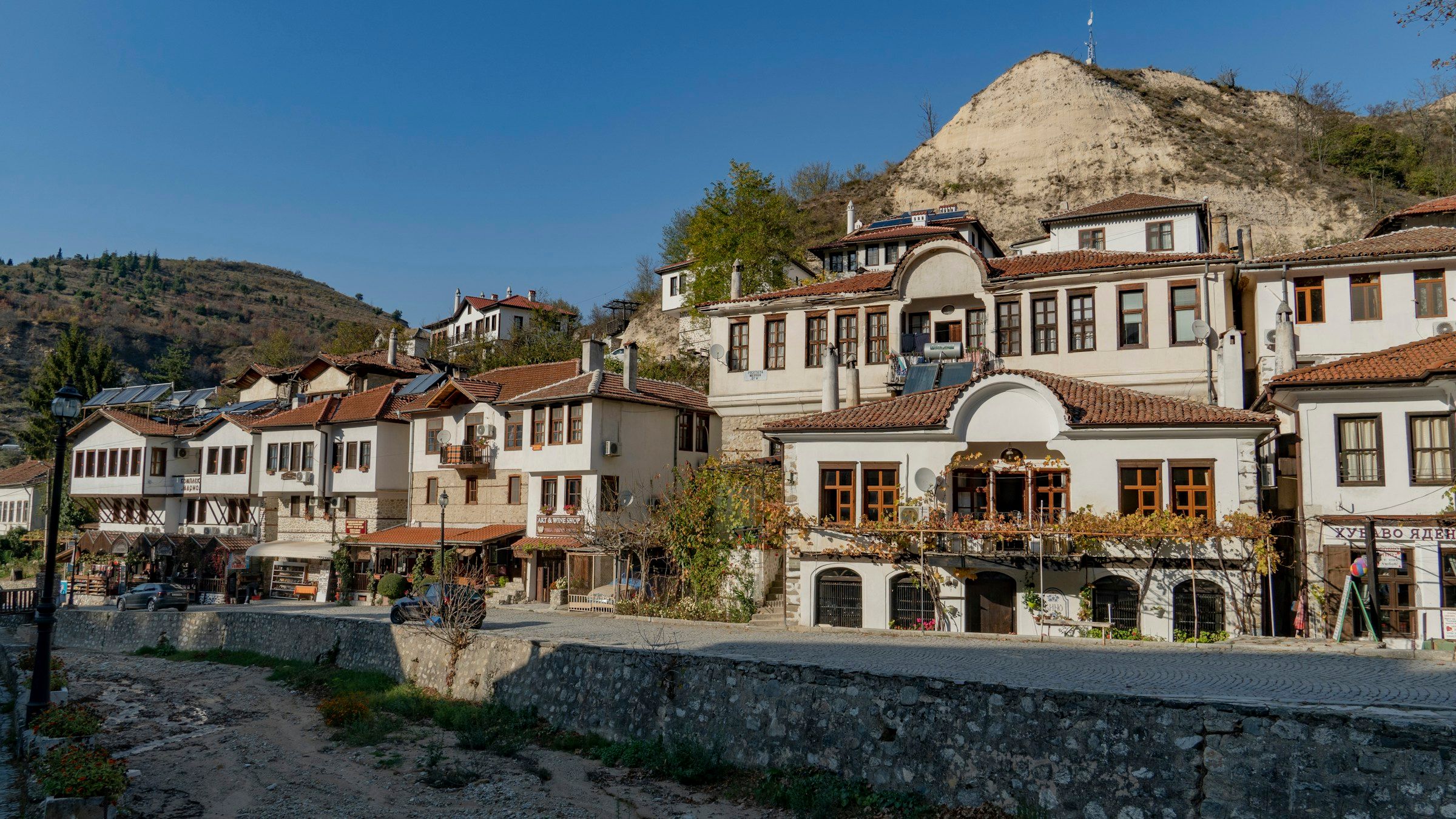 Traditional houses in Melnik