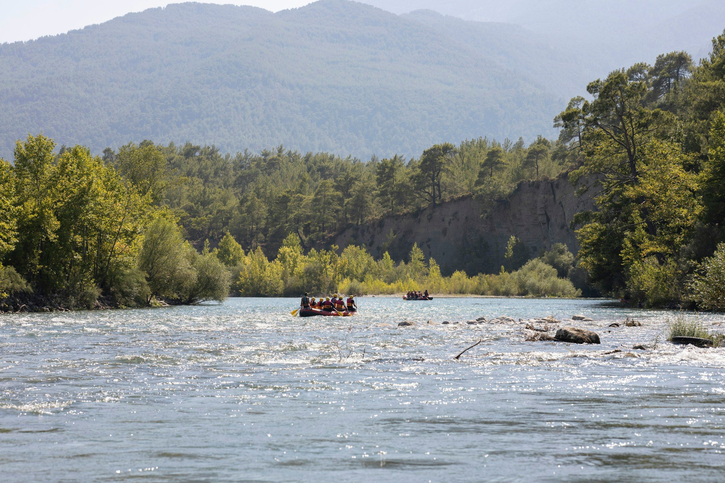 Rafting in the Köprülü Canyon