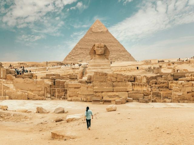 The Pyramids of Giza, Egypt