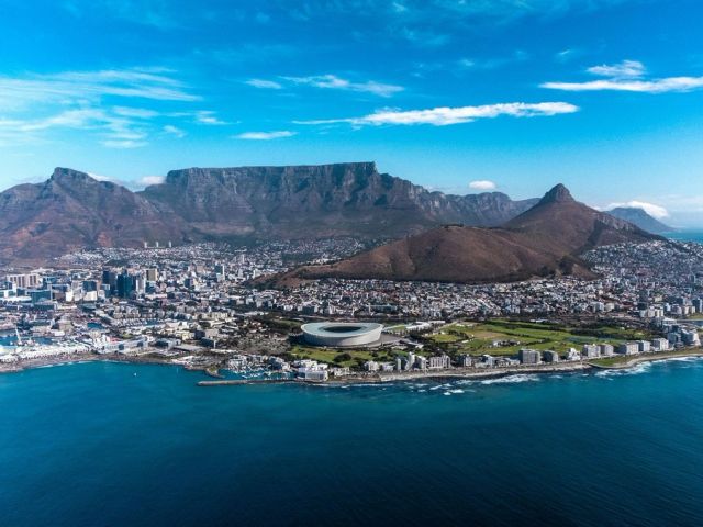 Cape Town and Table Mountain, South Africa