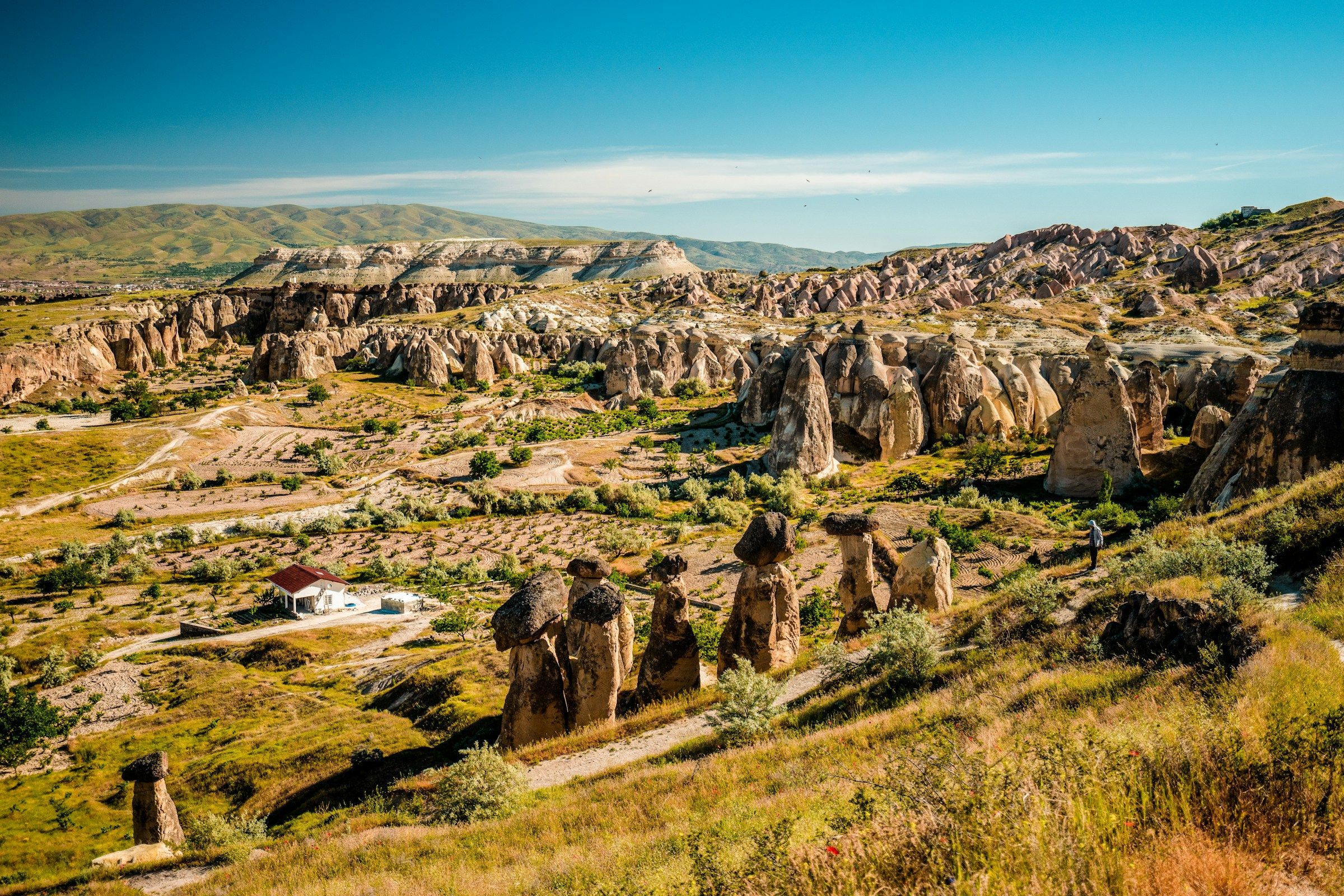 Formațiuni de tuf în Cappadocia