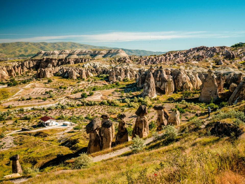 Formațiuni de tuf în Cappadocia