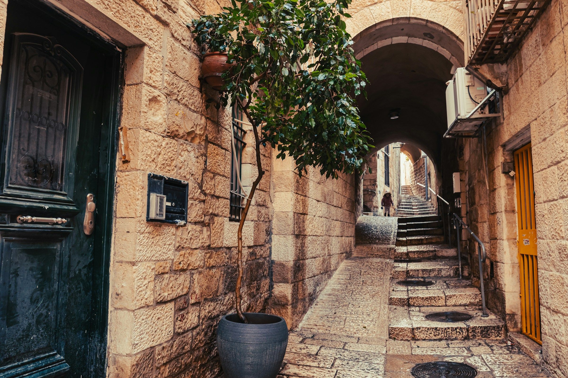 A lane in Jerusalem's Jewish Quarter