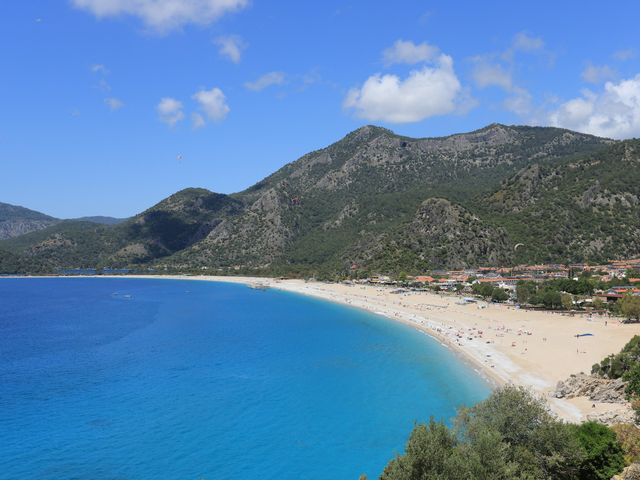 The lagoon and beach at Ölüdeniz