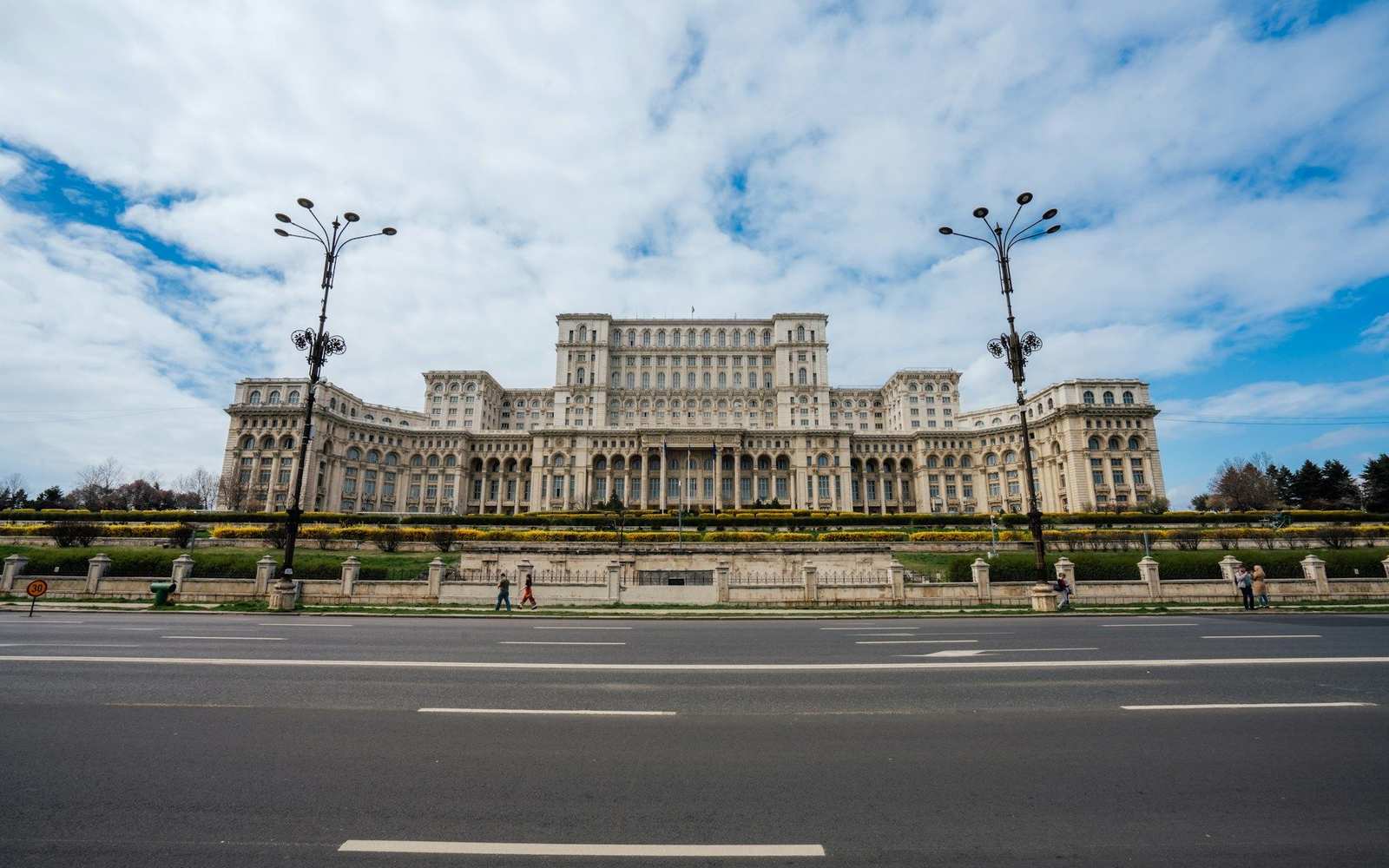 The Palace of the Parliament in Bucharest