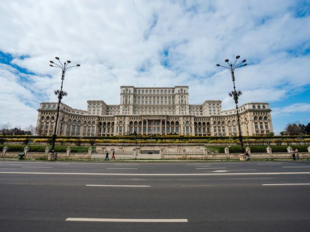 The Palace of the Parliament in Bucharest