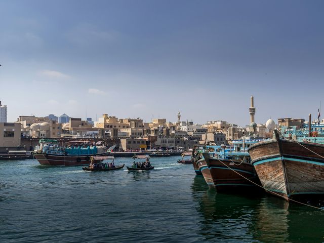 Dhows on Dubai Creek