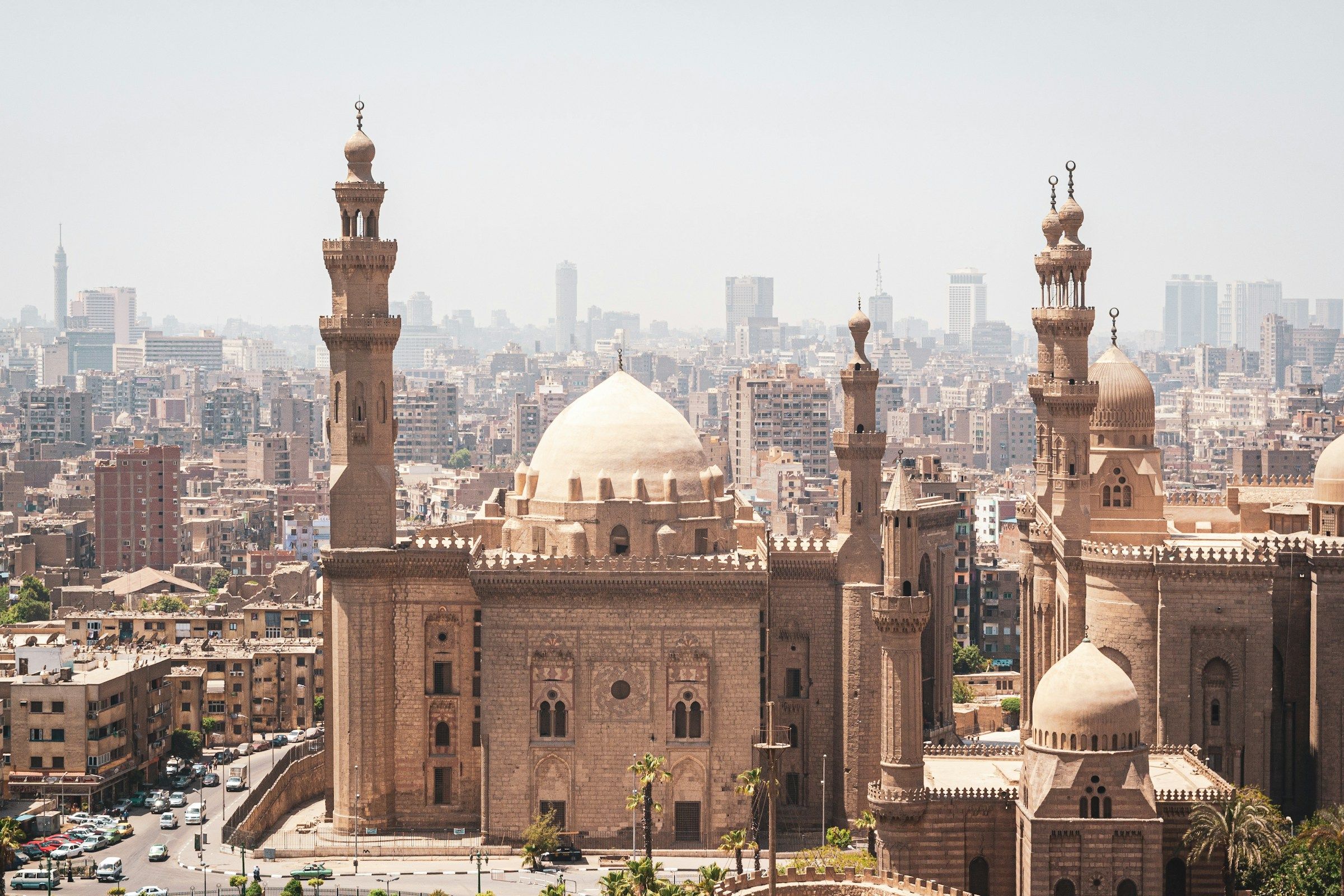 The Mosque-Madrasa of Sultan Hassan in Cairo