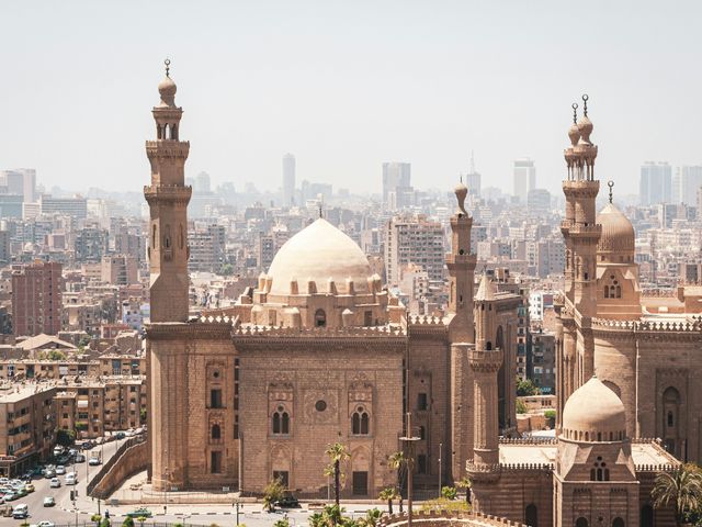The Mosque-Madrasa of Sultan Hassan in Cairo